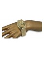 Gold men's watch Geneve ★ zlotychlopak.pl ★ Gold purity 585 333 Low Price!