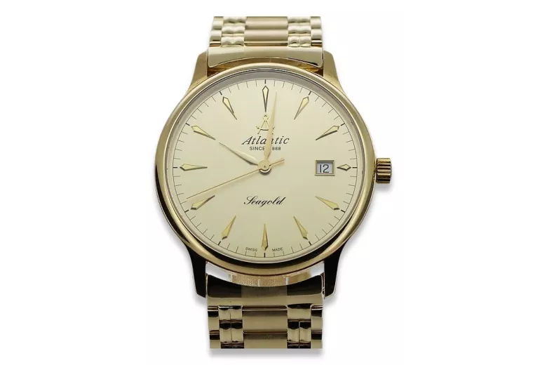 Reloj de oro para hombre Geneve ★ https://zlotychlopak.pl/es/ ★ Pureza del oro 585 333 ¡Precio bajo!