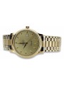 Reloj de oro para hombre Geneve ★ https://zlotychlopak.pl/es/ ★ Pureza del oro 585 333 ¡Precio bajo!