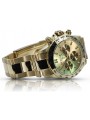 Gold men's watch Geneve ★ zlotychlopak.pl ★ Gold purity 585 333 Low Price!