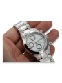 Montre Homme en Or Blanc 14 Carats mw041w