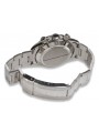 Montre Homme en Or Blanc 14 Carats mw041w