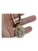 Golden Merry Pendant with Hammer Chain - Luxurious 14k Gold Icon Jewelry pm027yw30&cc047yw