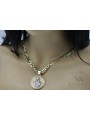 Golden Holiday Charm Necklace with Gourmette Chain pm027yw37&cc099y