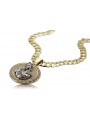 Golden Holiday Charm Necklace with Gourmette Chain pm027yw37&cc099y