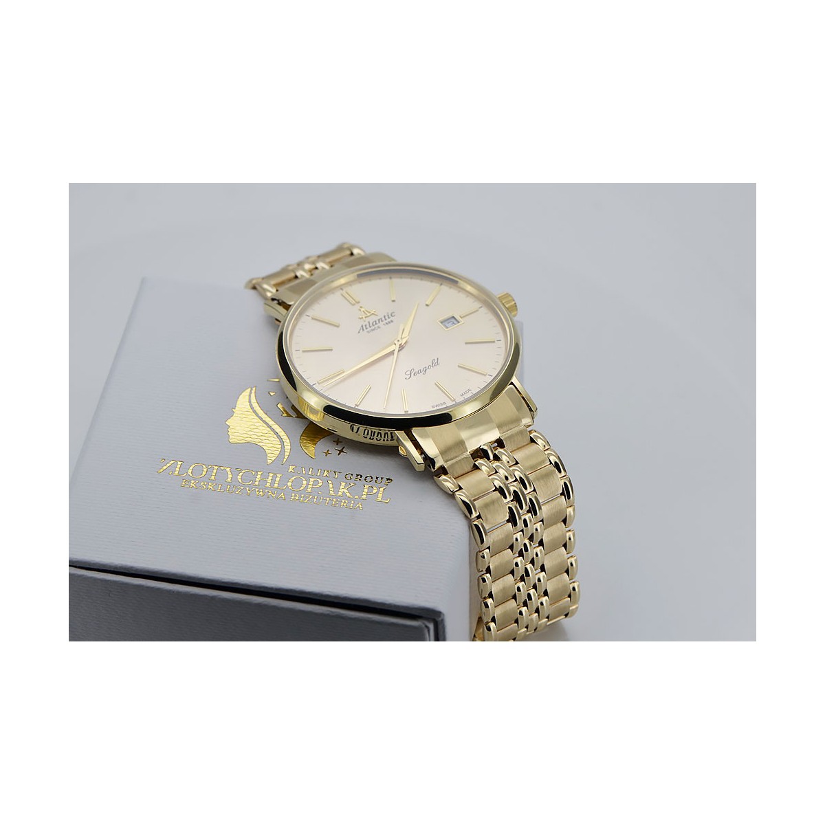 Reloj de oro para hombre Geneve ★ https://zlotychlopak.pl/es/ ★ Pureza del oro 585 333 ¡Precio bajo!