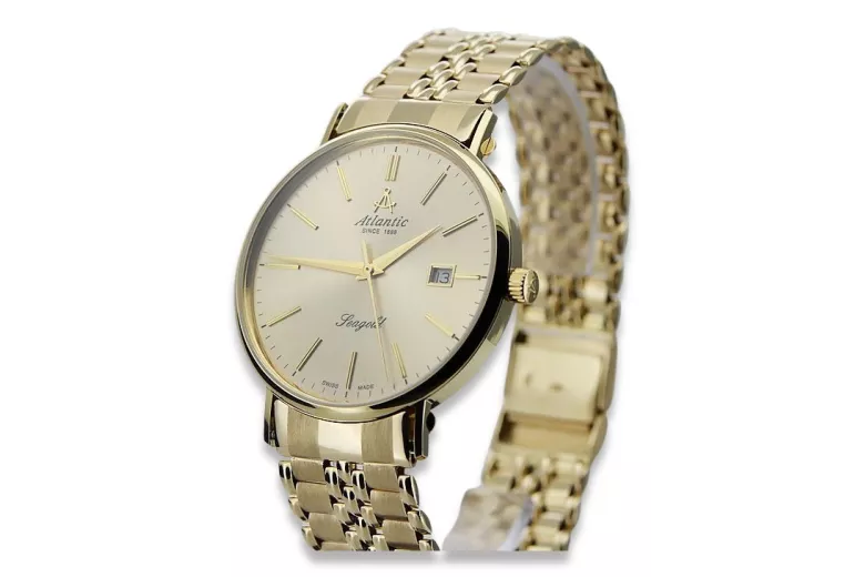 Montre homme en or Geneve ★ https://zlotychlopak.pl/fr/ ★ Pureté de l'or 585 333 Prix bas !