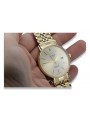 Gold men's watch Geneve ★ zlotychlopak.pl ★ Gold purity 585 333 Low Price!