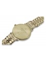 Gold men's watch Geneve ★ zlotychlopak.pl ★ Gold purity 585 333 Low Price!