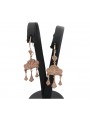 "Boucles d'oreilles Gipsy Vintage en or rose 14 carats 585 sans pierres" ven067 ven067