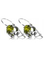 Boucles d'oreilles en argent sterling 925, Pérido vec035s