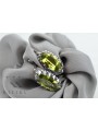 Pendientes de Plata 925, Peridoto Vintage vec174s