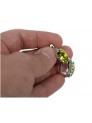 Sterling Silber 925, Peridot Ohrringe vec174s