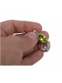 Sterling Silber 925, Peridot Ohrringe vec174s