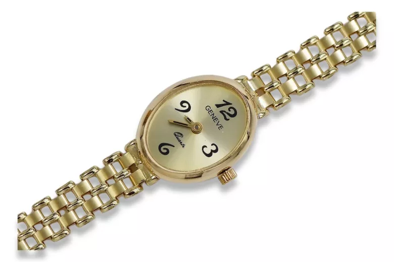 Gold ladies watch ★ zlotychlopak.pl ★ Gold purity 585 333 Low price!