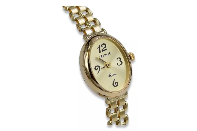 Reloj ★ de oro para damas zlotychlopak.pl Pureza de oro 585 333 ¡★ Precio bajo!