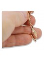 "Keine Steine Originales Vintage-Roségold 14k 585 Gold Ohrringe"  ven215 ven215