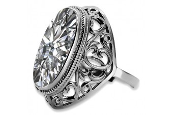 Russische sowjetische Rose 14k 585 Gold Alexandrit Rubin Smaragd Saphir Zirkon Ring vrc014