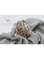 Russische sowjetische Rose 14k 585 Gold Alexandrit Rubin Smaragd Saphir Zirkon Ring vrc084