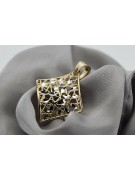 Pendentif en or ★ https://zlotychlopak.pl/fr/ ★ Échantillon d'or 585 333 prix bas