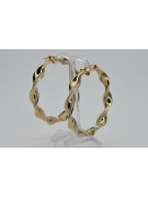 Gold earrings ★ zlotychlopak.pl ★ Gold sample 585 333 Low price!