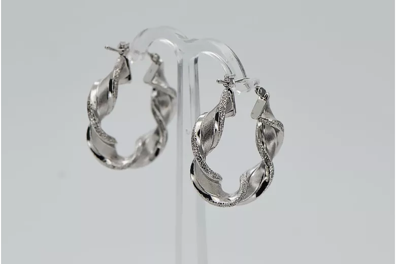 Boucles d'oreilles en or ★ https://zlotychlopak.pl/fr/ ★ Échantillon d'or 585 333 Prix bas !