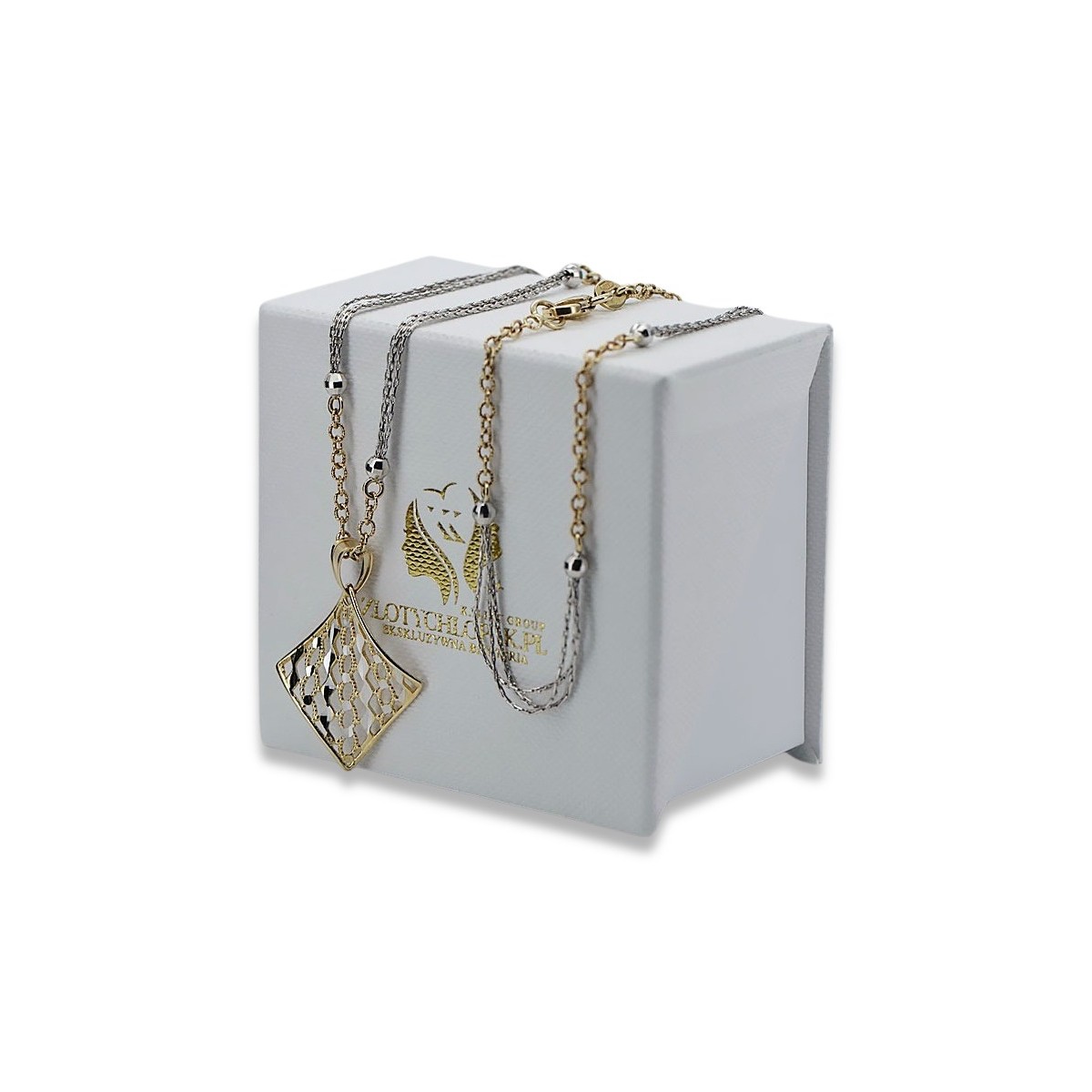 Gold pendant pendant ★ zlotychlopak.pl ★ Gold hallmark 585 333 low price