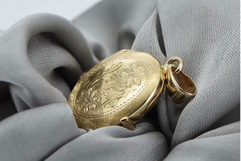 Золота кулон ★ Zlotychlopak.pl ★ Золота пробка 585 333 низька ціна