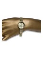 Italian 14K Yellow Gold Lady Geneve Watch lw083y