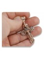 Croix ★ orthodoxe d’or russiangold.com ★ or 585 333 Prix bas