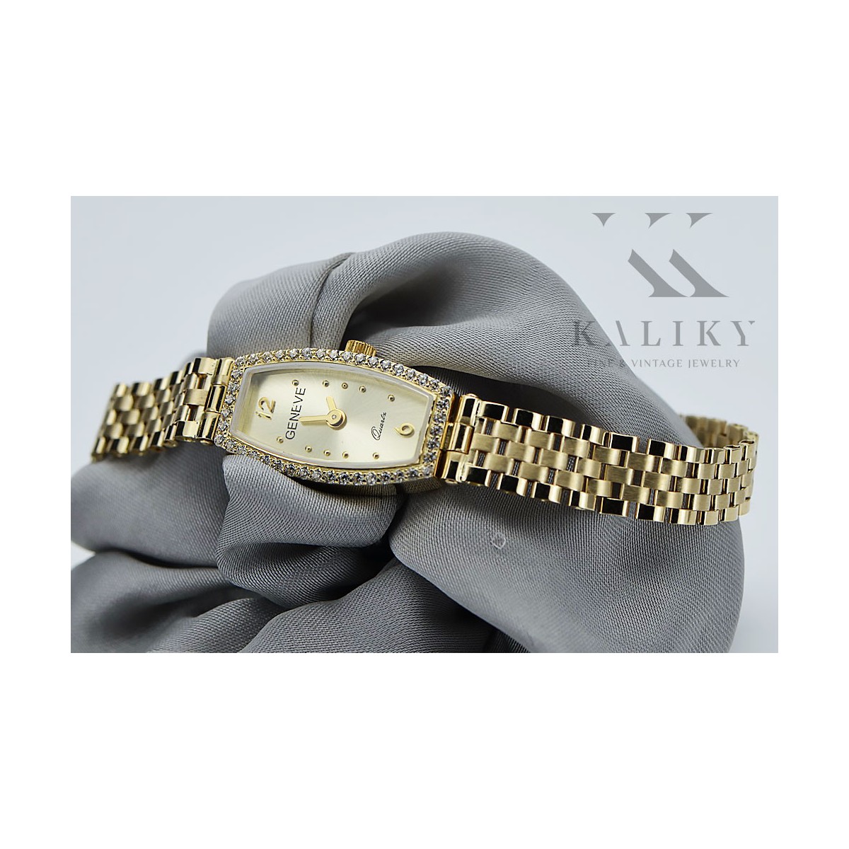 Gold Ladies Watch ★ Zlotychlopak.pl ★ Gold Pureity 585 333 ¡Bajo precio!