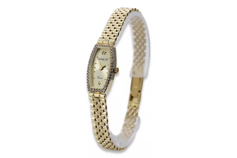 Gold Ladies watch ★ https://zlotychlopak.pl/fr/ ★ Pureté d'or 585 333 Low price!