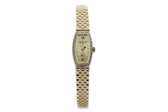 Gold ladies watch ★ zlotychlopak.pl ★ Gold purity 585 333 Low price!