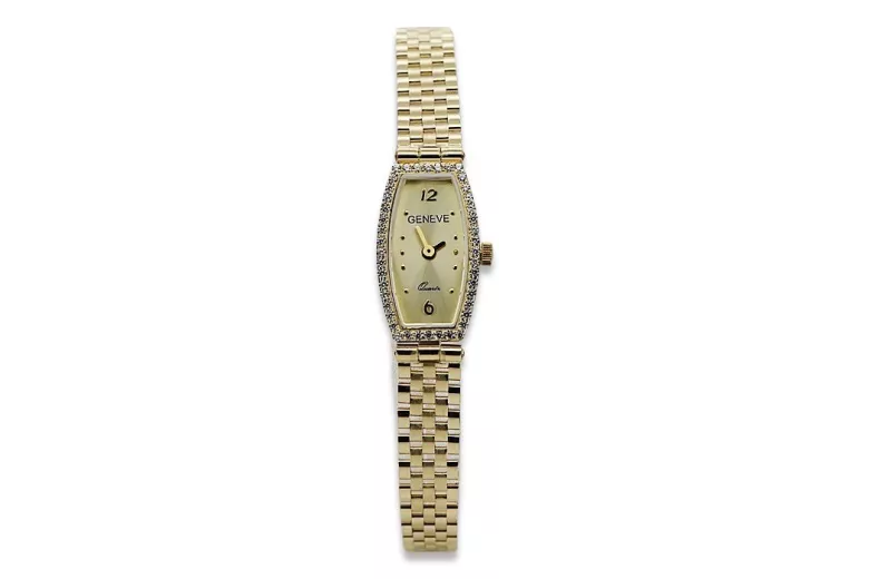 Gold Ladies Watch ★ Zlotychlopak.pl ★ Gold Reinheit 585 333 niedriger Preis!