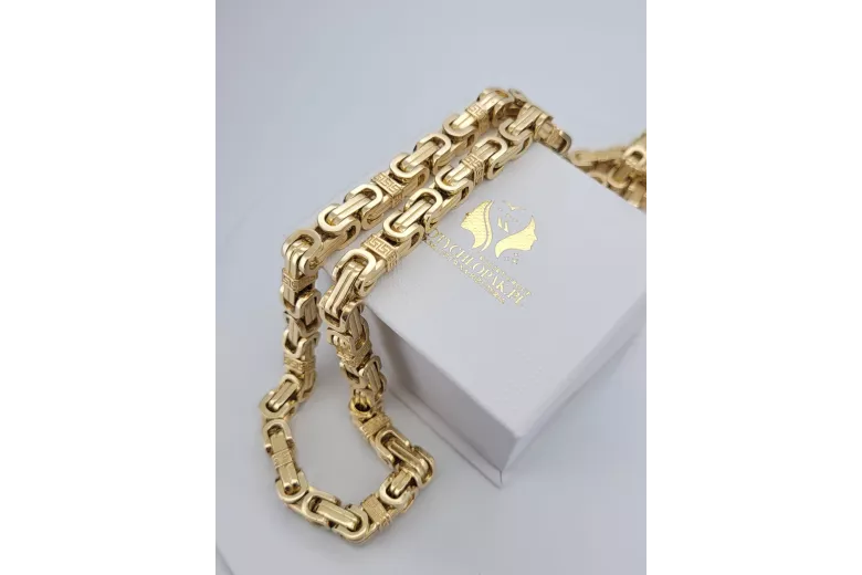 Yellow 14k gold Bizantine chain ★ russiangold.com ★ Gold 585 333 Low price