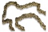 "14K Yellow Gold Bizantina Solid Chain Necklace" cc097y