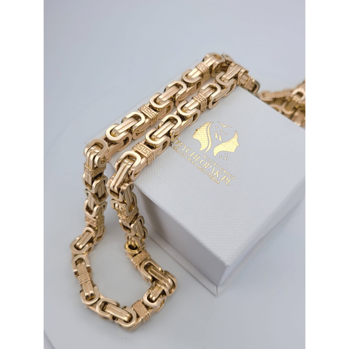 Yellow 14k gold Bizantine chain ★ russiangold.com ★ Gold 585 333 Low price