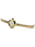 Montre dame en or jaune 14 carats lw084y