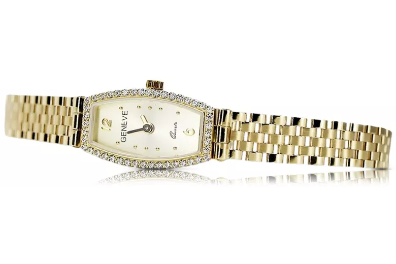 Gold ladies watch ★ zlotychlopak.pl ★ Gold purity 585 333 Low price!