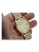 Reloj de oro para hombre Geneve ★ https://zlotychlopak.pl/es/ ★ Pureza del oro 585 333 ¡Precio bajo!