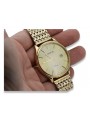 Złoty 14k 585 zegarek Lady Geneve w kolorze żółtym mw017y&mbw013yo