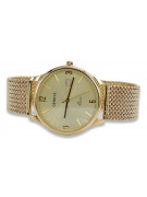 Gold men's watch Geneve ★ zlotychlopak.pl ★ Gold purity 585 333 Low Price!