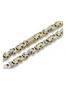 Or jaune 14k Chaîne bizantine ★ russiangold.com ★ Gold 585 333 Prix bas