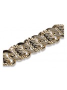 Pulsera de oro rosa amarilla ★ russiangold.com ★ Oro 585 333 Precio bajo