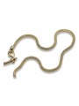 Italian 14K Yellow Gold Rope Chain Necklace cc075y