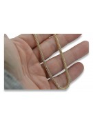 Italian 14K Yellow Gold Rope Chain Necklace cc075y