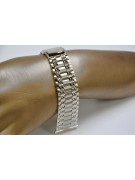 Bracelet de montre en or blanc 14 carats ajustable mbw012w