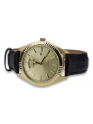 Reloj de oro para hombre Geneve ★ https://zlotychlopak.pl/es/ ★ Pureza del oro 585 333 ¡Precio bajo!