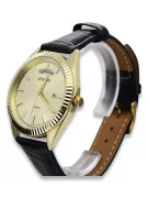 Reloj de oro para hombre Geneve ★ https://zlotychlopak.pl/es/ ★ Pureza del oro 585 333 ¡Precio bajo!