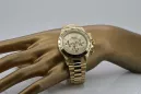 Gold men's watch Geneve ★ zlotychlopak.pl ★ Gold purity 585 333 Low Price!